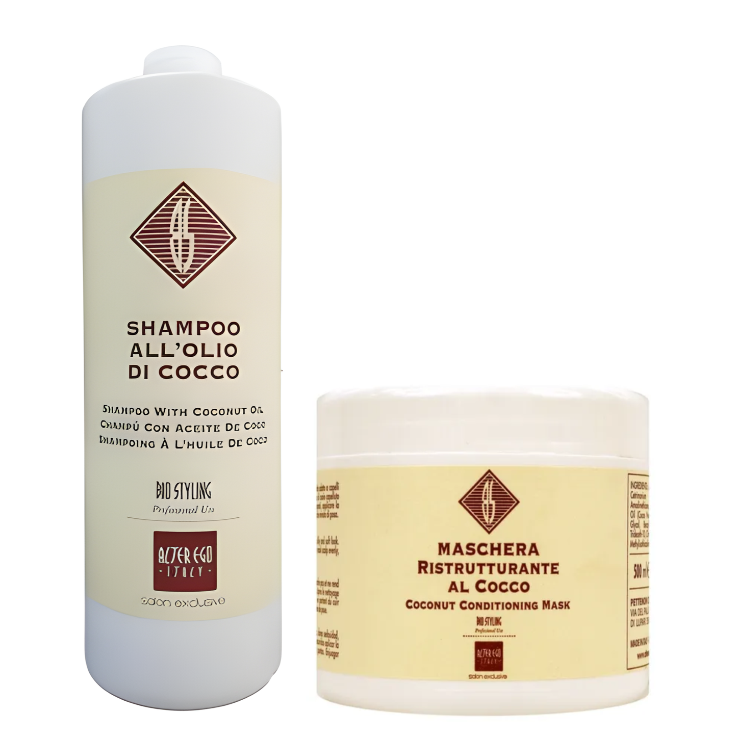 Shampoo + Mascarilla Alter Ego Coco