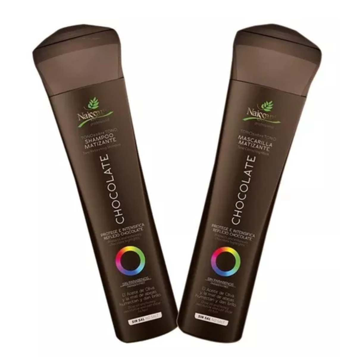 Kit Naissant Shampoo + Mascarilla Matizante Chocolate