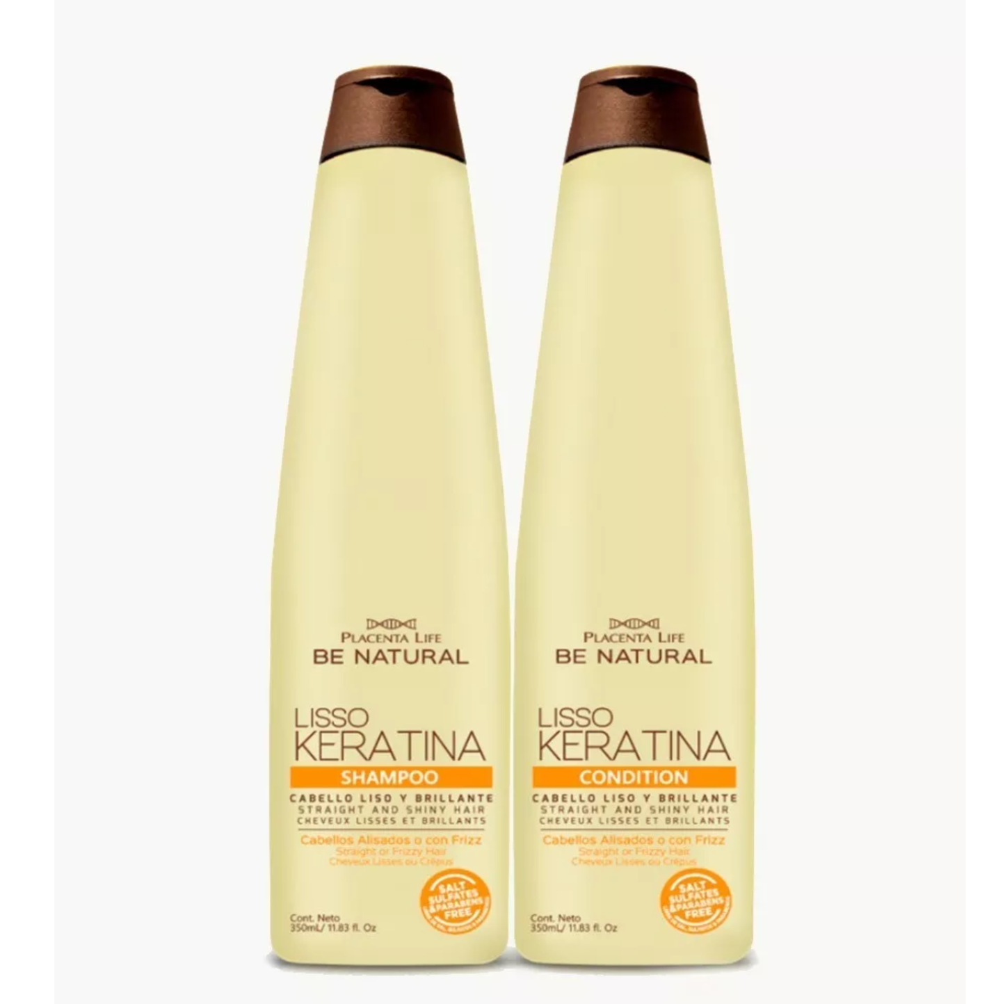 Shampoo  +  Acondicionador Placenta Life Keratina