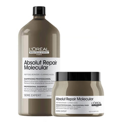 Kit Shampoo + Mascarilla Loreal Absolut Repair Molecular