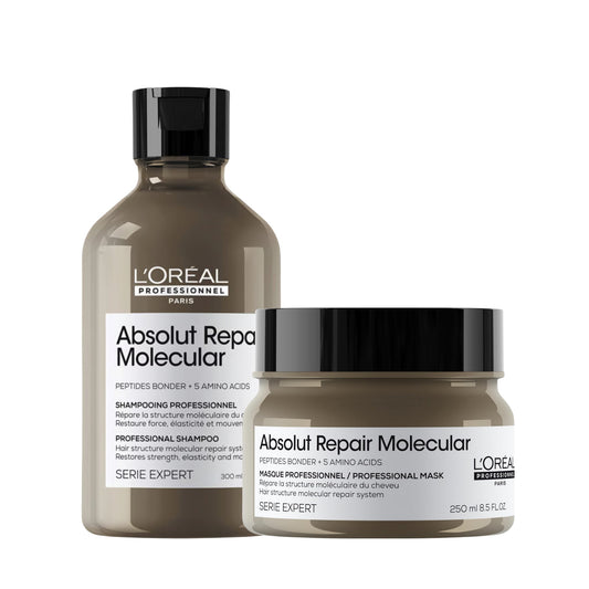 Kit Shampoo + Mascarilla Loreal Absolut Repair Molecular