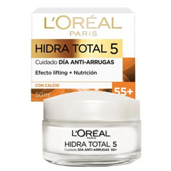 Crema L'Oréal Paris Hidra Total 5 Anti-Manchas 55+ 50mL