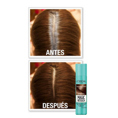 Retoca Raíces Magic Retouch de LOréal Paris en el tono Castaño Claro 75mL