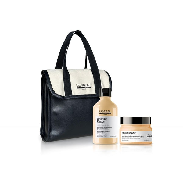 Kit Reparación Shampoo + Mascarilla Absolut Repair Loreal + Obsequio