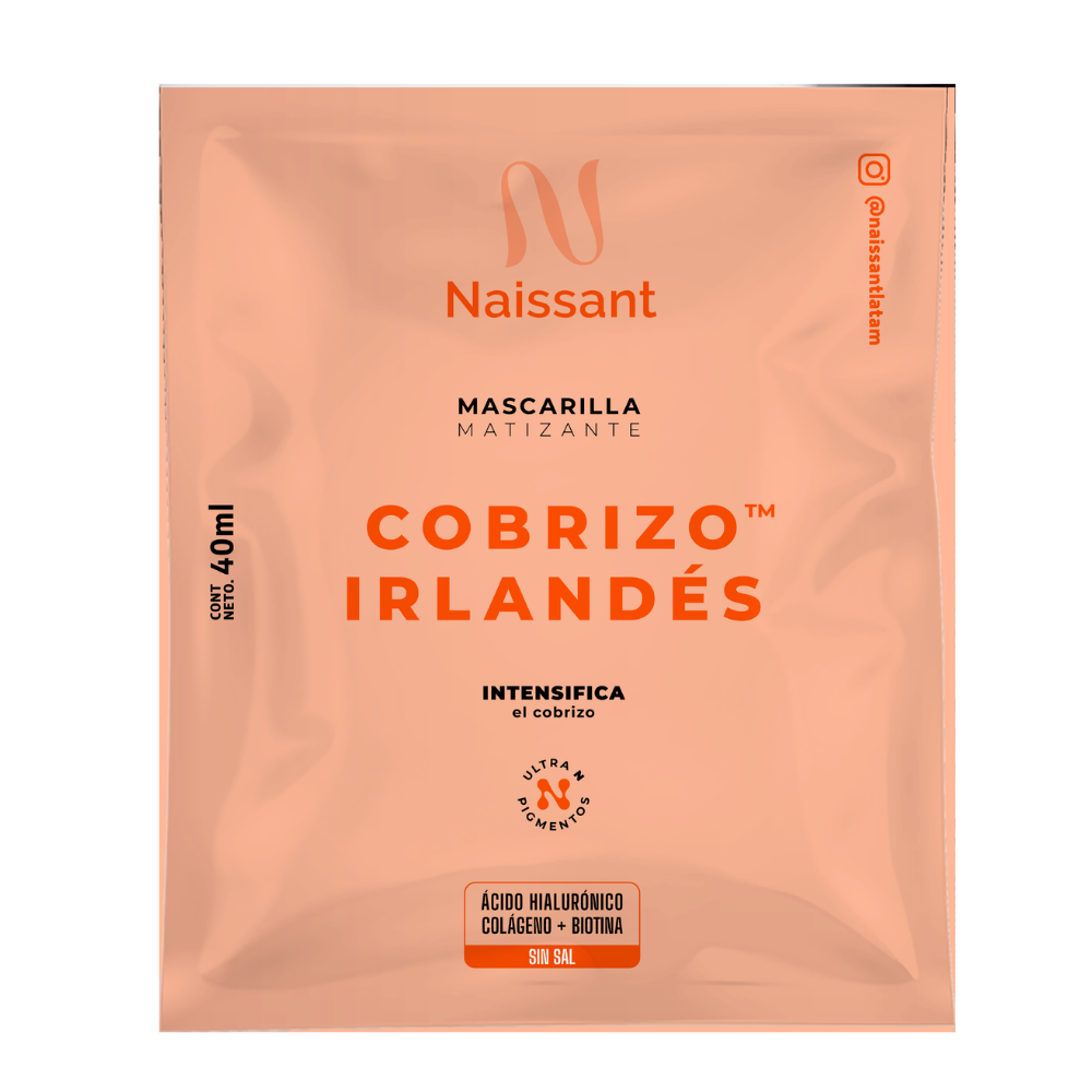 Mascarilla Matizante Naissant Cobrizo Irlandes 40mL