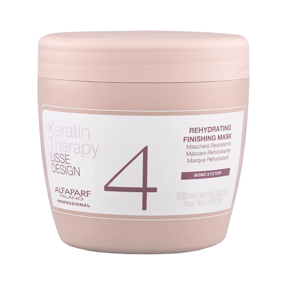 Mascarilla Rehidratante Alfaparf 500ml Lisse Design Paso 4