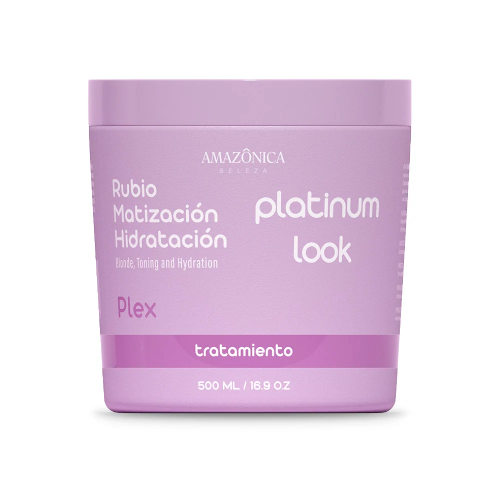 Mascarilla Amazonica Platinum Look 500ml