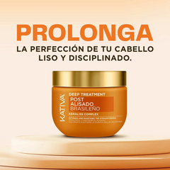 Mascarilla Kativa Post Alisado Brasileño Keraliss Complex 300mL
