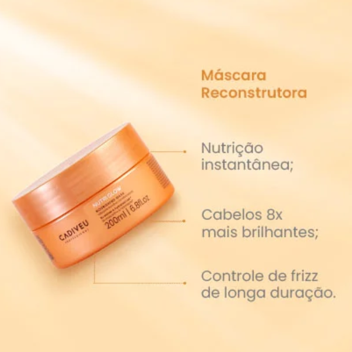 Mascarilla Cadiveu Nutri Glow