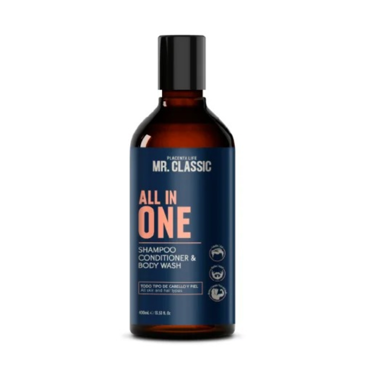 Mr Classic All In One Shampoo + Acondicionador 400ml