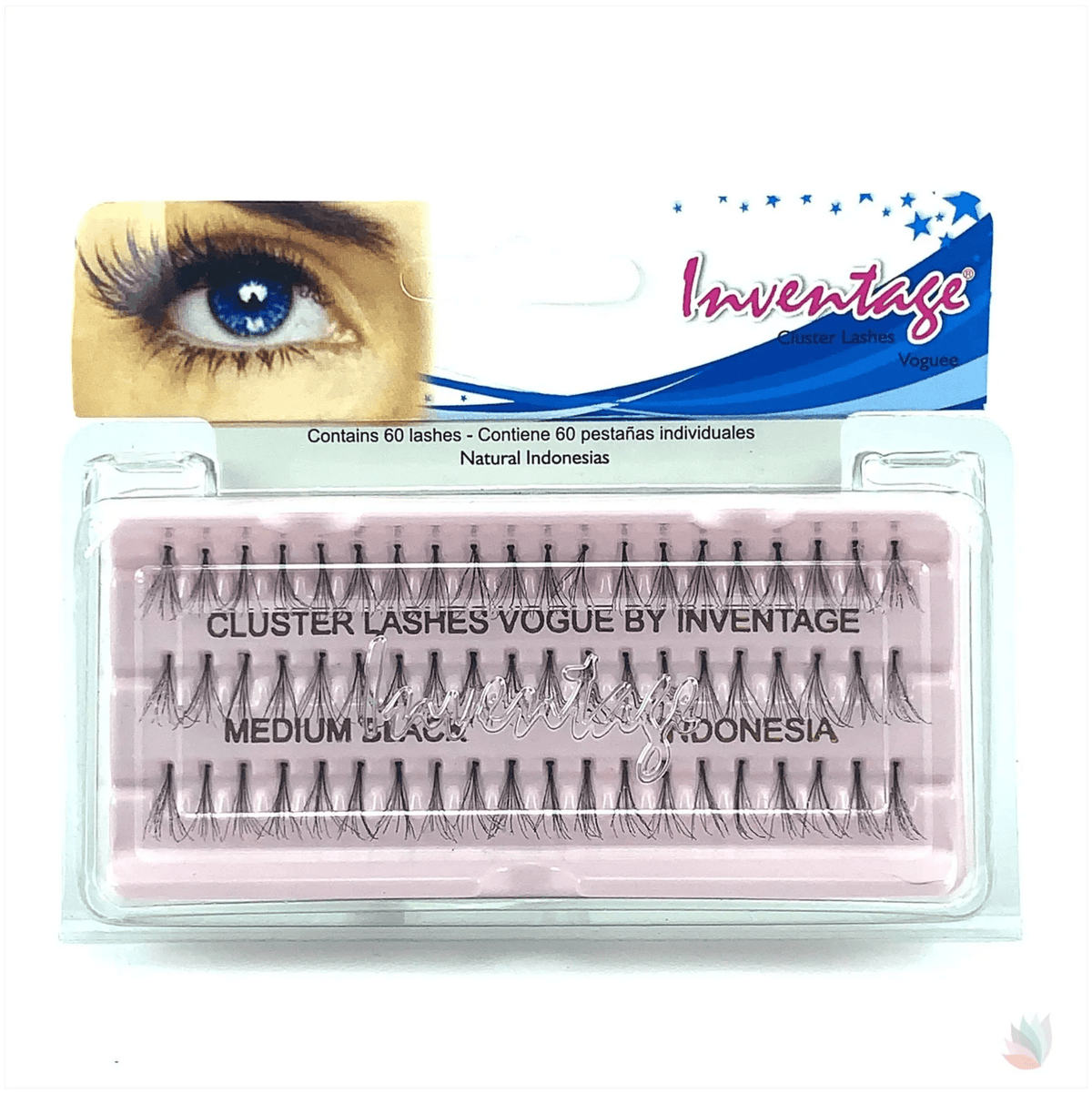 Pestañas Inventage Medium Black 60Unid