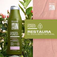 Shampoo Green Forest De La Línea Salon In De Recamier 300ml
