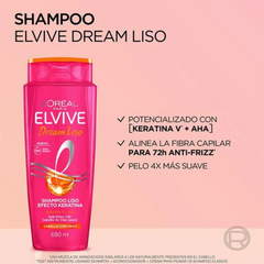 Shampoo  L'Oréal Elvive Dream Liso  680mL