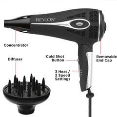 Secador Revlon Con Difusor Style