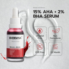 Sérum Facial Bebak Exfoliante Red Pharma Series 30ml