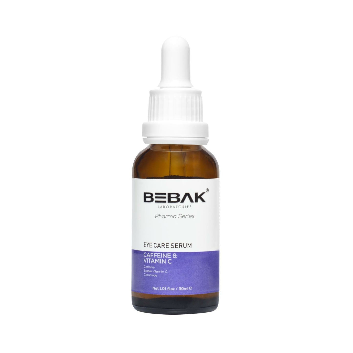 Sérum Facial Bebak Eye Care Pharma Series Cafeína y Vitamina C 30ml