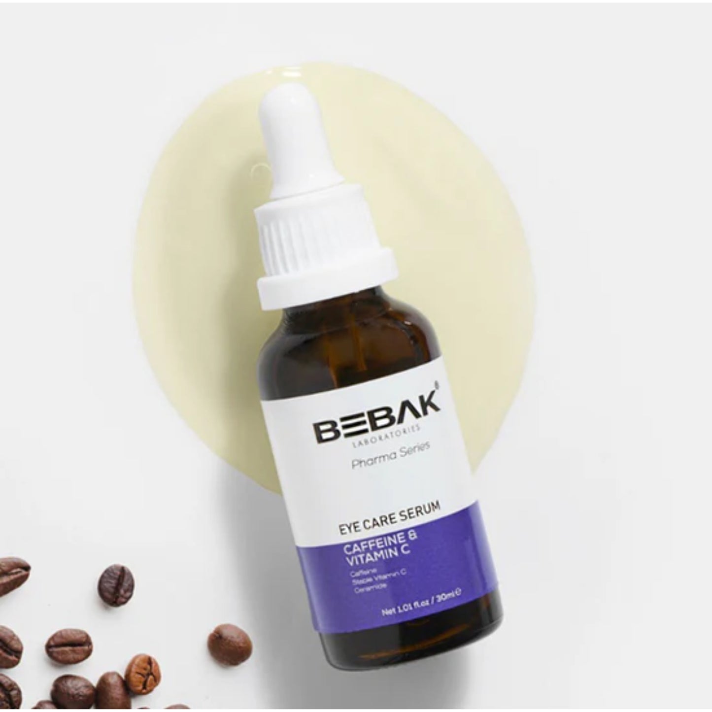 Sérum Facial Bebak Eye Care Pharma Series Cafeína y Vitamina C 30ml