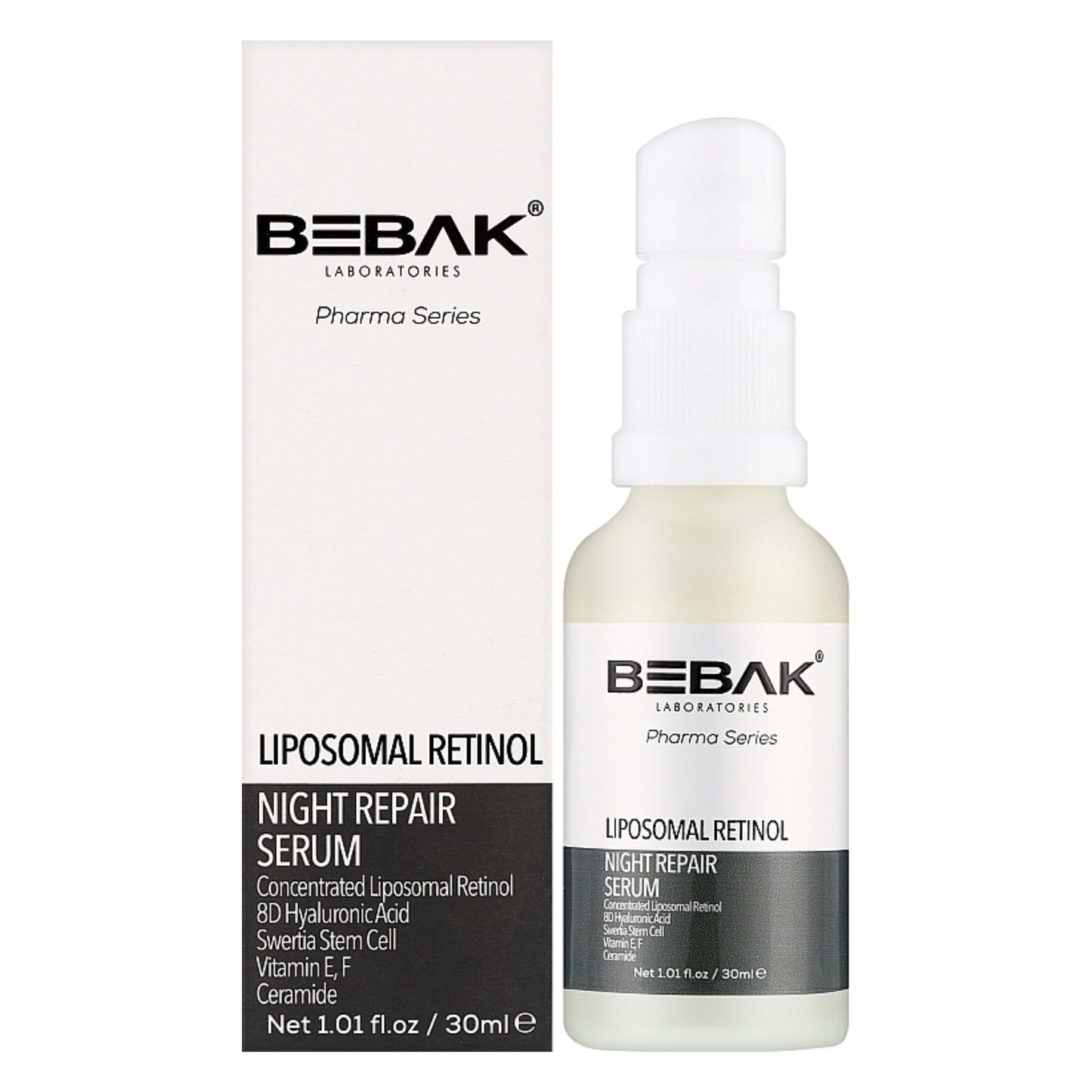 Sérum Facial Bebak Night Repair Pharma Series 30ml