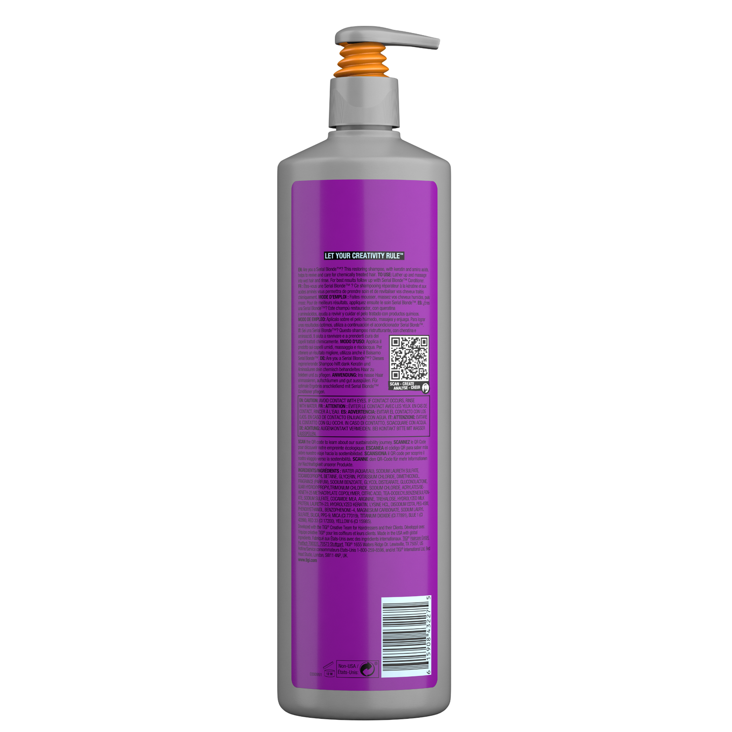 Shampoo Tigi Serial Blonde 970ml