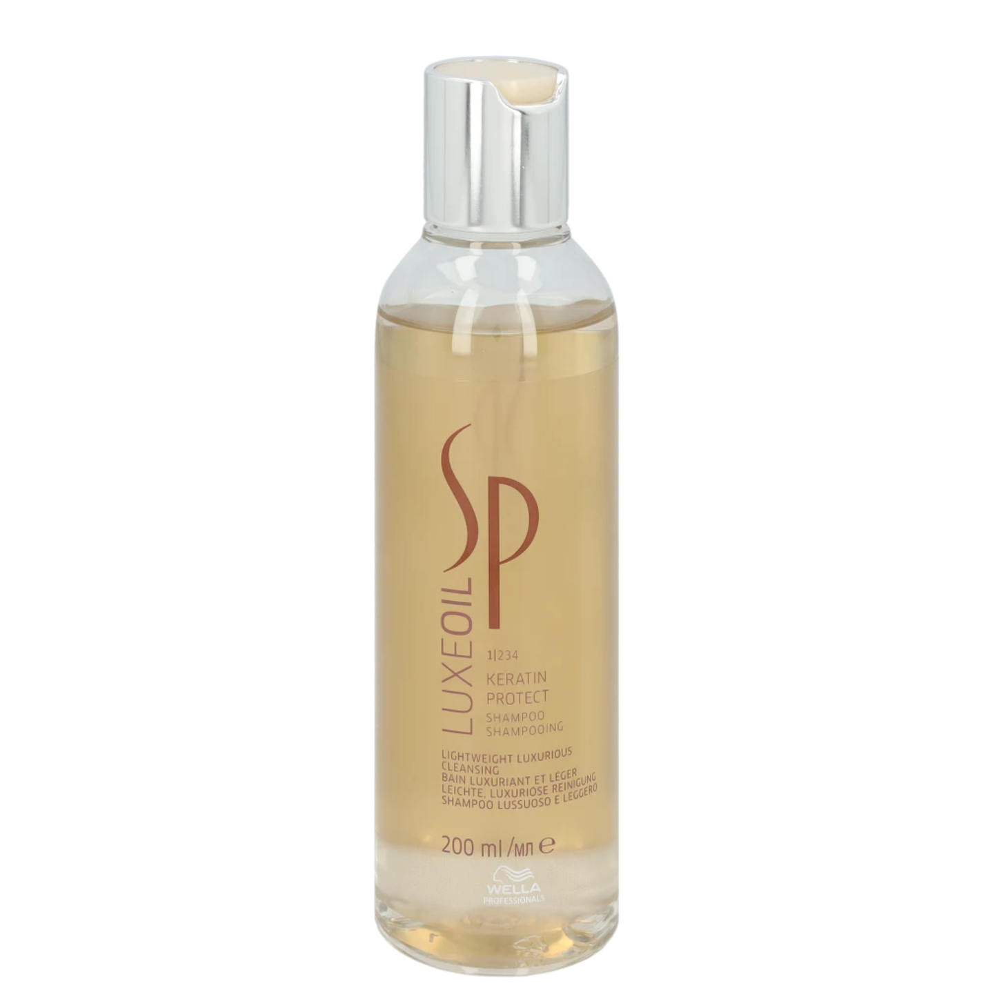 Shampoo Luxe Oil Wella 200ml Proteccion Keratina