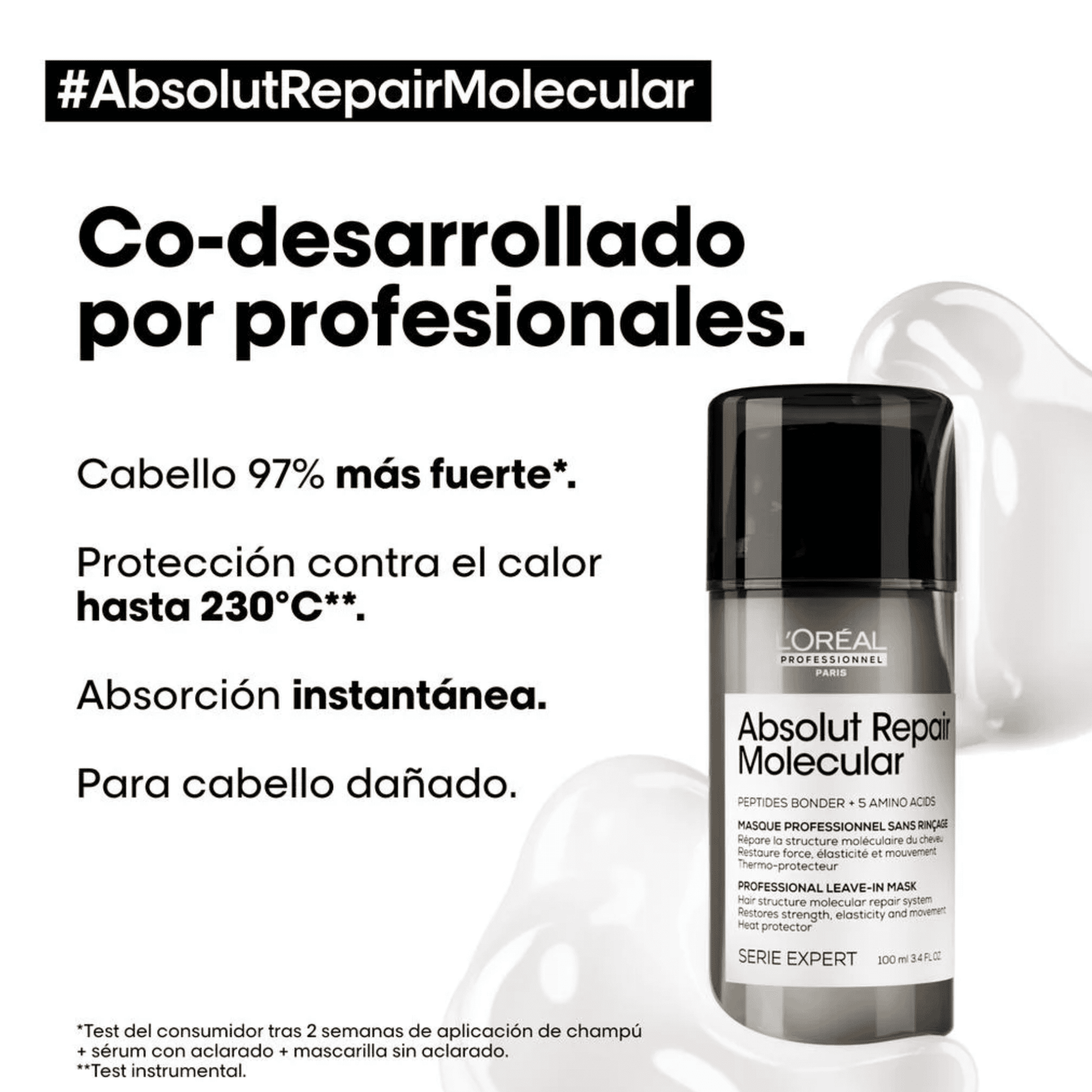 Termoprotector Loreal Molecular Absolut Repair 100mL