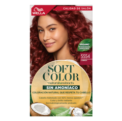 Tinte Wella Soft Color Sin Amoniaco  5554 - Cobrizo