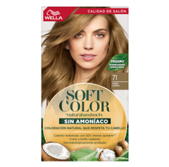 Tinte Wella Soft Color Sin Amoniaco  71 - Rubio Cenizo
