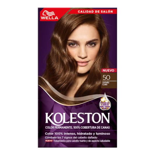 Tinte Wella Koleston 50ml  50 - Castaño Claro