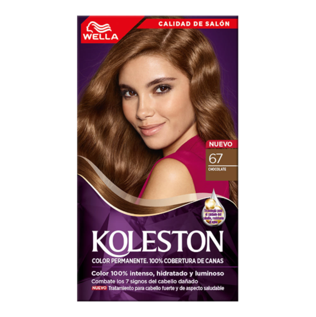 Tinte Wella Koleston 50ml  67 - Chocolate