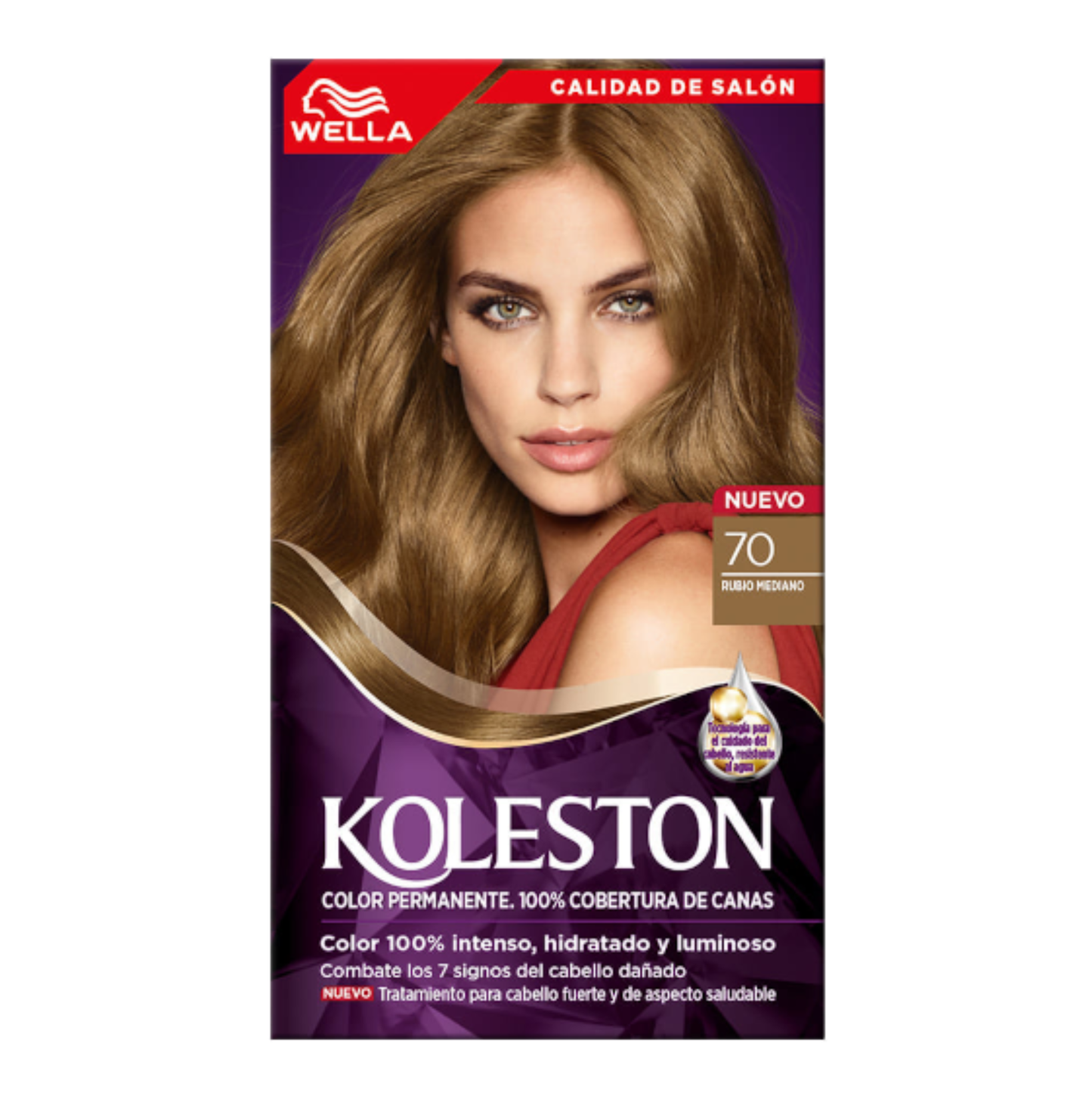 Tinte Wella Koleston 50ml 70 - Rubio Mediano