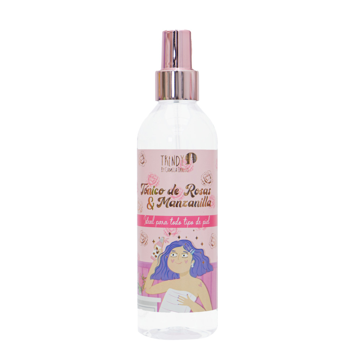 Tónico De Rosas Trendy Agua Facial 240ml