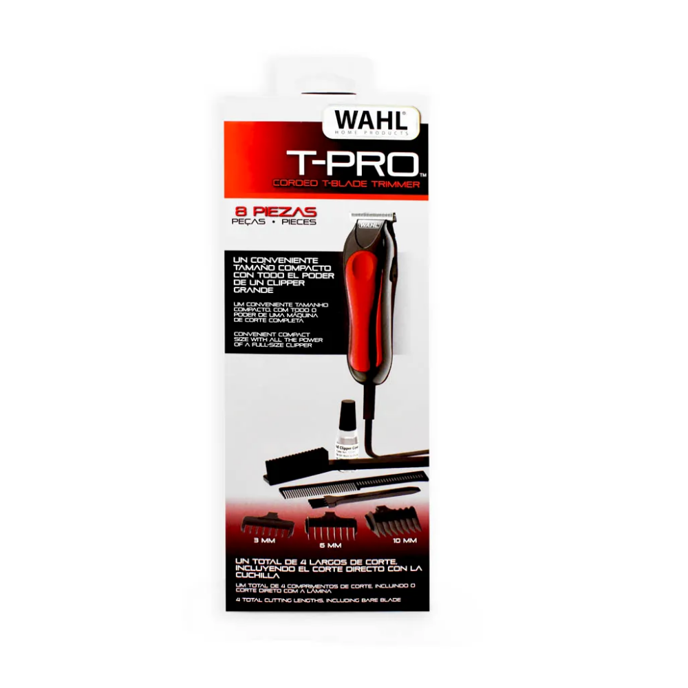 Recortadora De Barberia Wahl T-pro Corded T-blade Trimmer