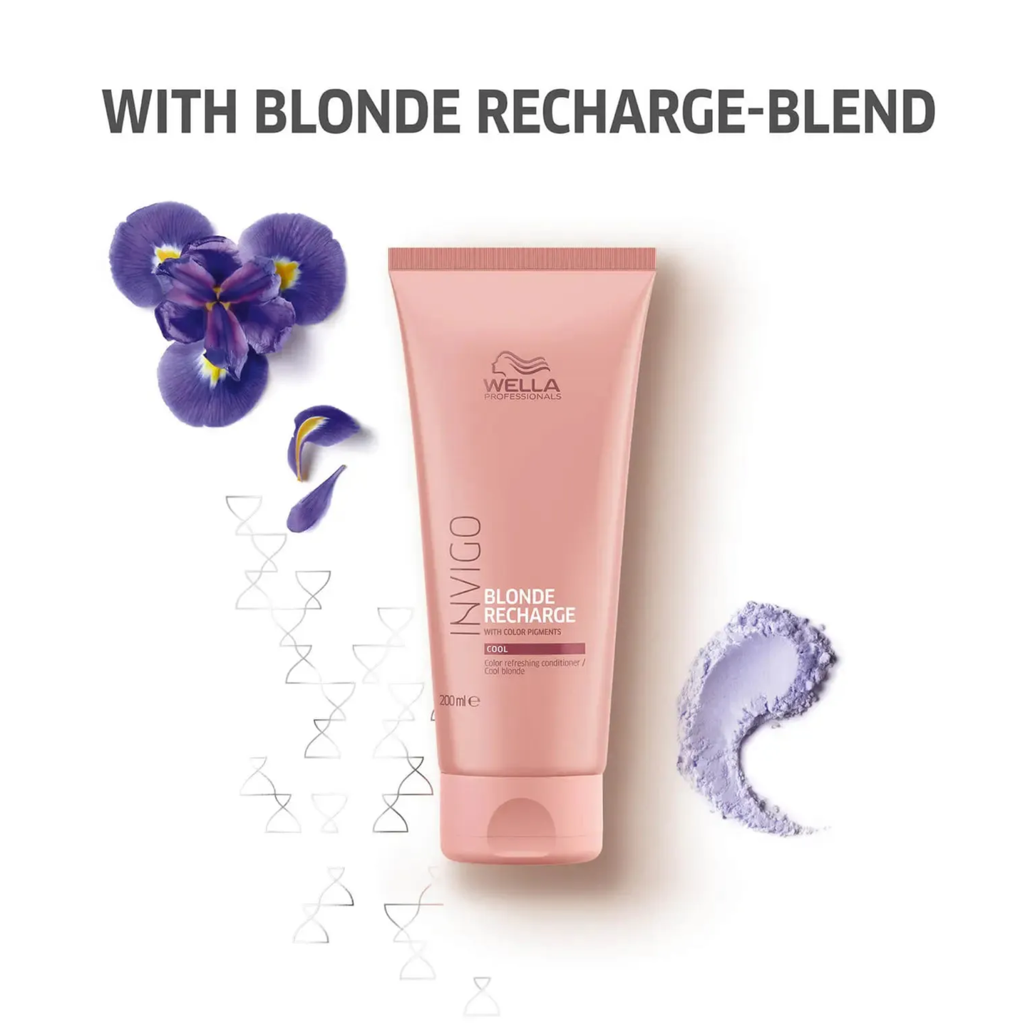 Acondicionador Wella Blonde Recharge 200ml Invigo