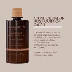 Acondicionador Amazonica Pos Quimica De Cacao 300ml