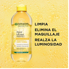 Agua Micelar Garnier Con Vitamina C 400ml