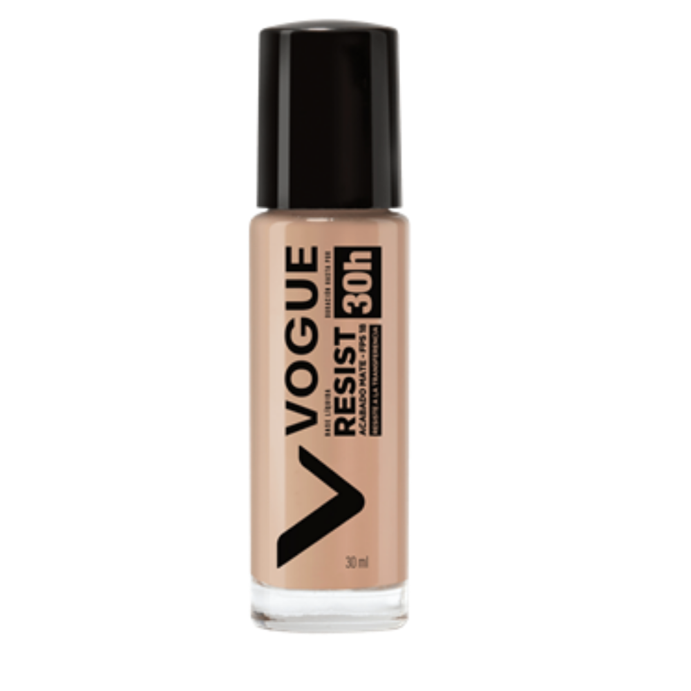 Base Líquida Vogue Resist 30 Horas Natural 30ml