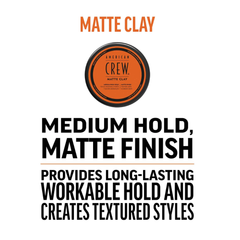 Cera American Crew® Matte Clay 85gr