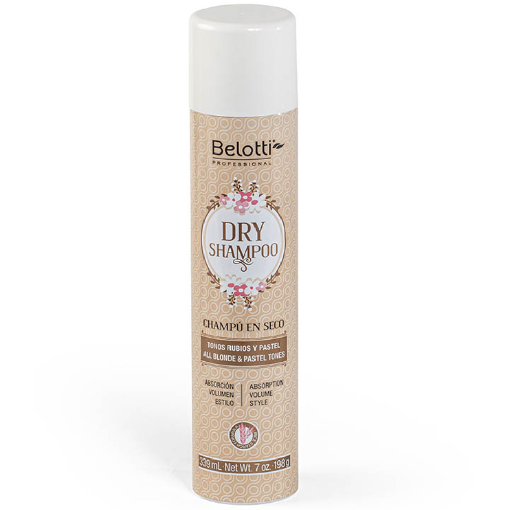 Shampoo seco Belotti Rubios 339mL