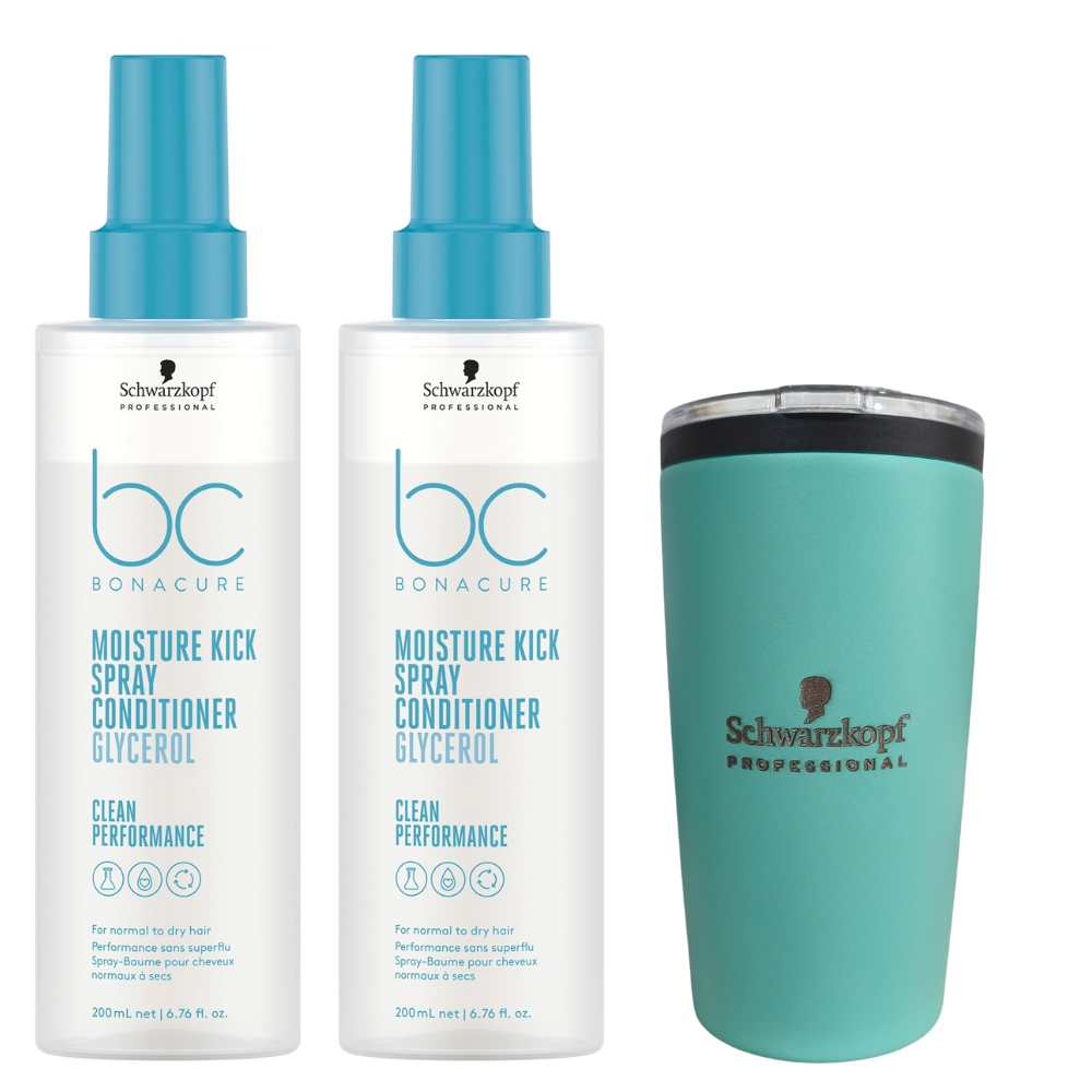 Duo Acondicionador Spray Schwarzkopf Hyaluronic + Obsequio Termo
