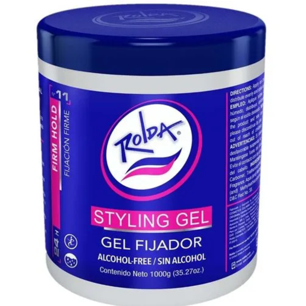 Gel Fijador Rolda Blanco Fijación Extrema 1Kg