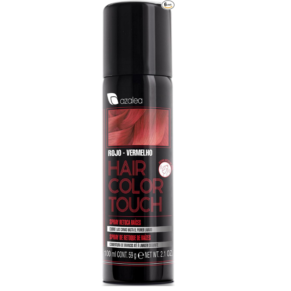 Spray Azalea Retocador De Raiz Rojo 100mL
