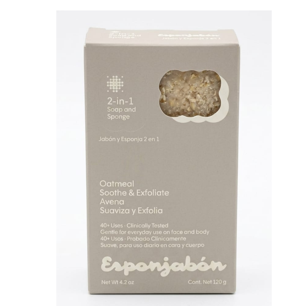 Esponjabón 2 En 1 Avena 120g