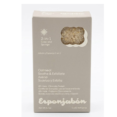 Esponjabón 2 En 1 Avena 120g