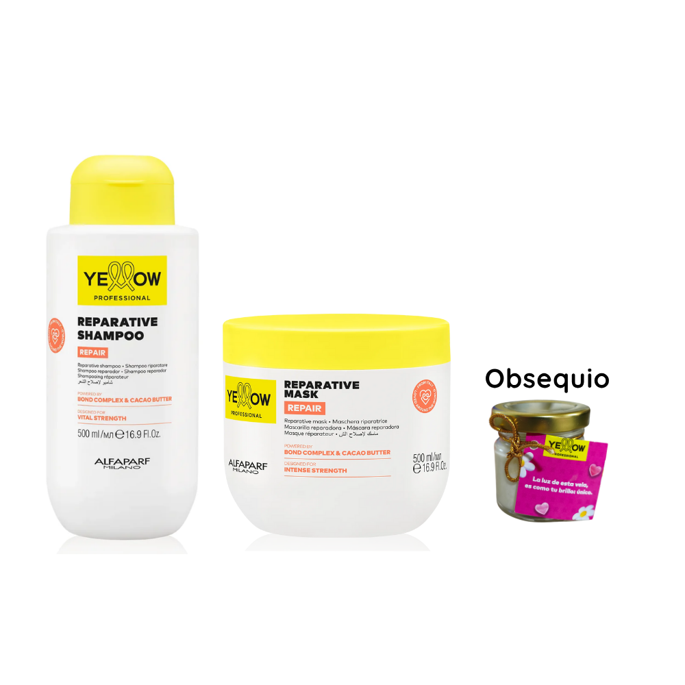 Kit Shampoo + Mascarilla Yellow Repair