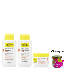 Kit Shampoo + Acondicionador + Mascarilla Yellow Repair