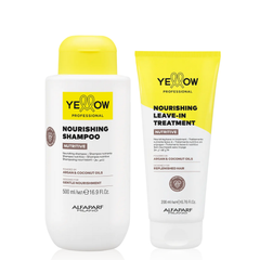 Kit Shampoo + Acondicionador Leave In Yellow Nutritive
