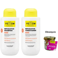 Kit Shampoo + Acondicionador Yellow Repair 500ml
