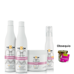 Kit Shampoo + Acondicionador + Mascarilla + Multi-Benefit Yellow Liss