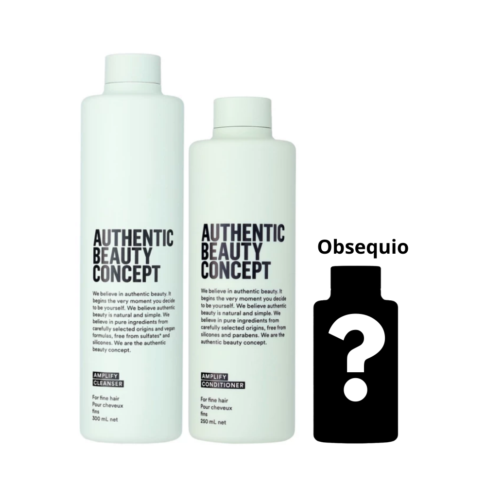 Kit Authentic Beauty Concept Amplify Sh+ Acond + Obsequio