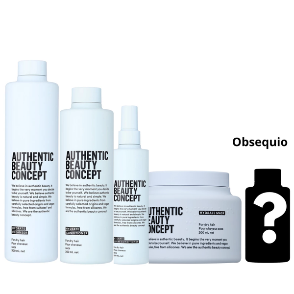 Kit Authentic Beauty Concept Sh+Acond + Acond Spray + Mask Hidratación